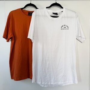 Junk de Luxe 2 t-shirts L Men